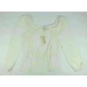 NEW! Michael Kors Women’s L Off-The-Shoulder Top NWT $88